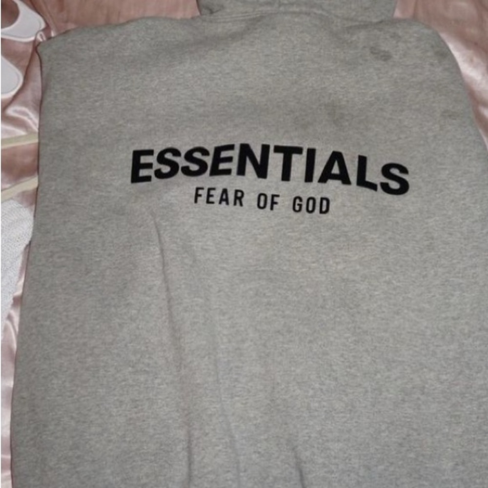 Fear of God Essentials Heather Gray Sweatshirt